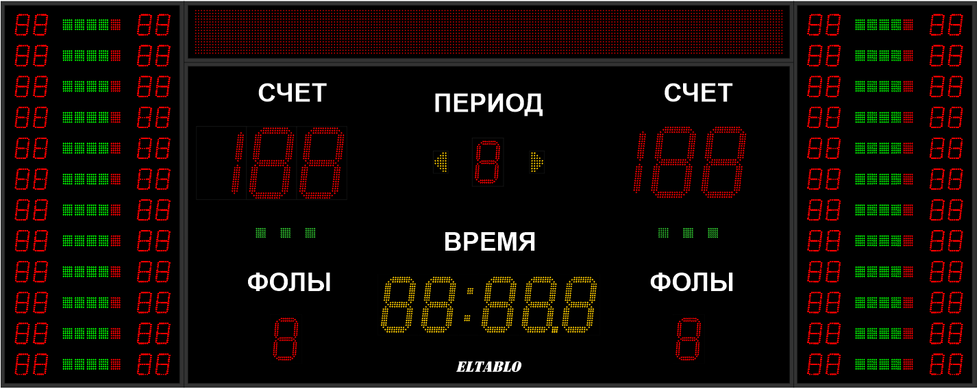Табло для баскетбола №4 Табло для баскетбола №4